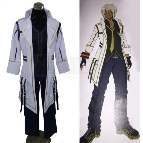 Gods Eater Burst Soma Schicksal Cosplay Costume Custom Made Free Shipping