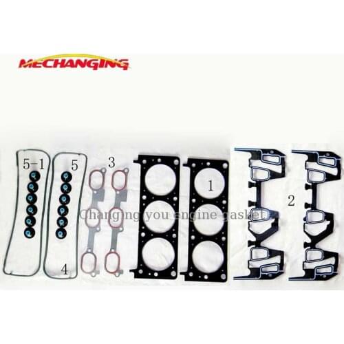 L46 LB8 LW9 For Buick REGAL V6 ENGINE Prats Full gasket set Automotive Spare Parts Overhaul Package Engine Gasket Set 12590863