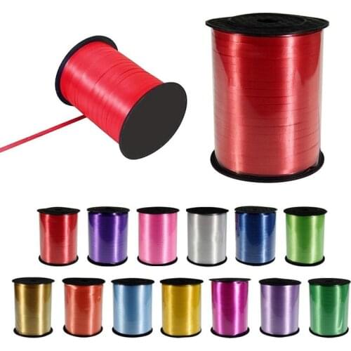 Hot sale High Quality 450 m 5mm 500yards balloon Ribbons for Wedding Party Birthday Balloon Decoration PP Ballon Curling Ribbons