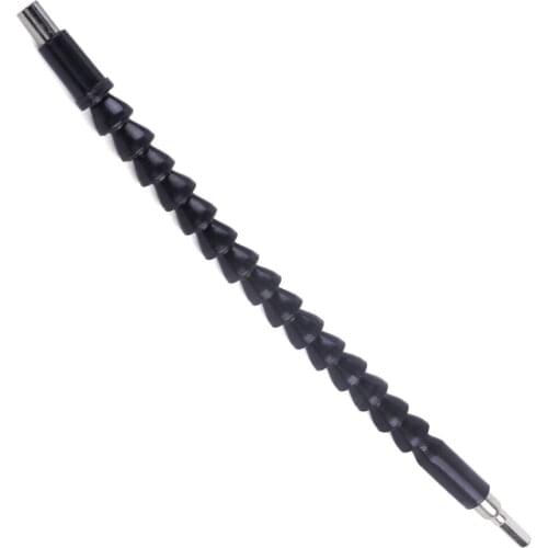 LETAOSK New Black Flexible Shaft Extension for Electronics Drill Screwdriver Bit Tool Accessories