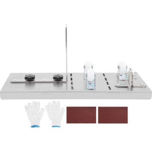 Stainless Steel Bottle Cutter DIY 3 Wheel Wine Glass Craft Hand Tools Kit Machine