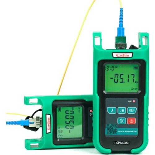 New KPM-35 Optic Fiber Power Meter FTTH Optical fiber attenuation tester and Singlemode Fiber Optical Light Source KLS-35