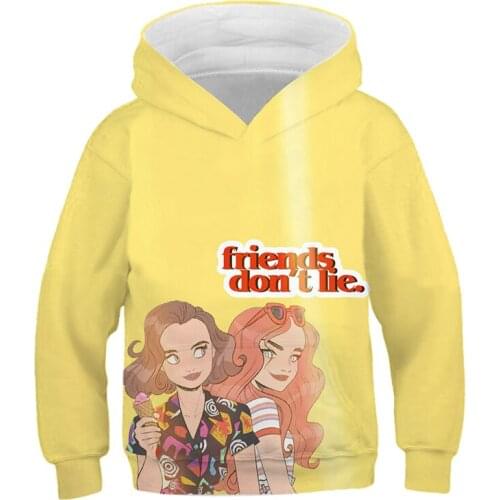 New Best Selling 3 D Print Stranger Things Hoodie Kids Superior Quality Movie Hoodies Boy Girls Casual Loose Coat
