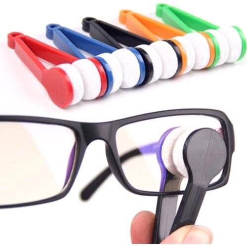 New arrival 4pcs Mini Microfibre Glasses Cleaner Microfibre Spectacles Sunglasses Eyeglass Cleaner Clean Wipe Tools Wholesale