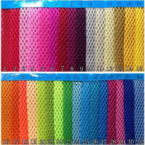 Hot Conventional 003 hole ordinary mesh fabric Mesh material for Shoes, bags, hats, clothing, toys, helmets, cushions, etc