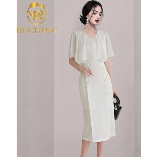 Белые летние платья RHCNMAY China At AliExpress
