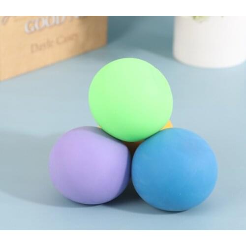 1pc Dough Balls Colors Changing Soft Stress Relief Stress Ball Kids Adults Toys