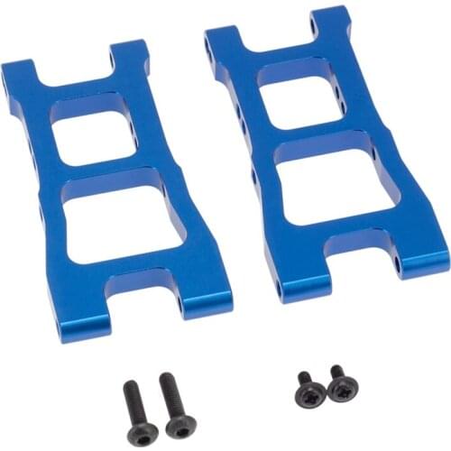 2Pcs Aluminum Front & Rear Lower Suspension Arms for 1/10 Redcat Blackout XTE SC XBE (Pro) Upgrade Parts Accessories