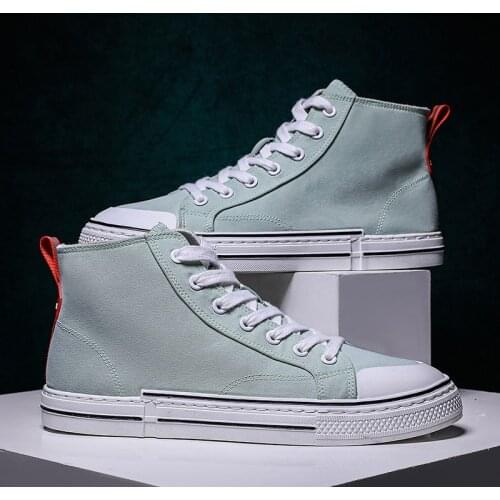 2021 Spring And Autumn Flying Woven Sports High-top Canvas Flat Casual Casual Multi-color Basketball Daddy Mens SHOES 39-46