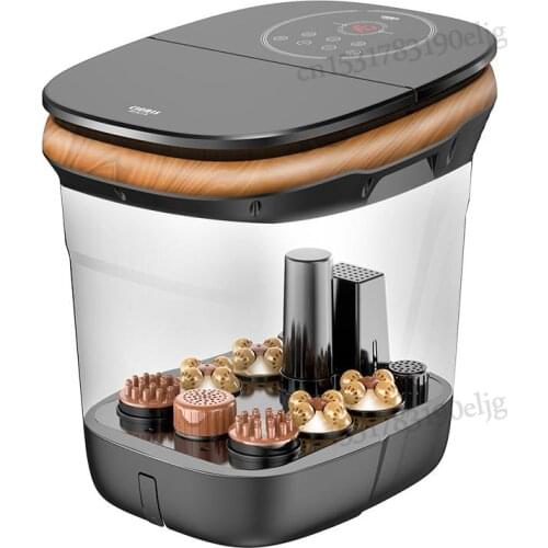 Foot bath automatic electric massage footbath fumigation and steaming foot bucket Wu Xin same household artifact