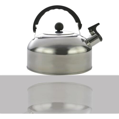 3L Stainless Steel Whistling Pot Hemisphere Kettle Fast Heat Electric Stove Flat Bottom for Induction Cooker