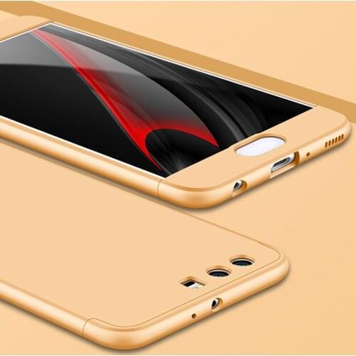 Huawei P10 Case P10Plus 360 Protection Full Body Cover Matte Hard Case for Huawei P10 VTR L09 L29 Phone Bags Shockproof Cover