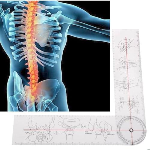 Goniometer Angle Medical Ruler Rule Joint Orthopedics Tool Instruments Plastic