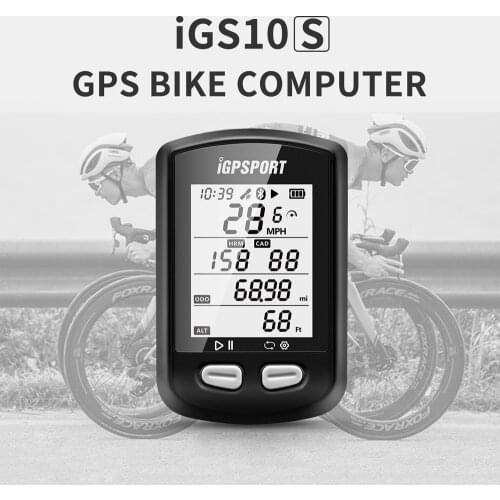 IGPSPORT ANT+ igs10s Bike Wireless Stopwatch GPS Bicycle Computer IPX6 Waterproof Cycling Speedometer Bicycle Accessories