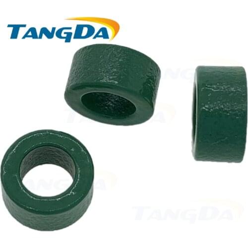 Insulated green ferrite core bead 10*6*5mm magnetic ring magnetic coil inductance anti-interference filter 10 6 5 mm TANGDA Q