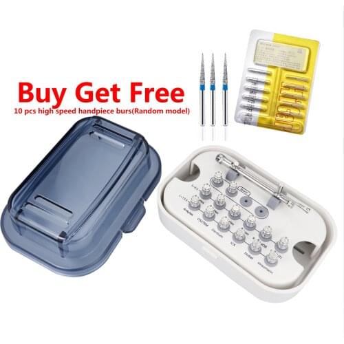 Dental Implant Screwdriver Universal Restoration Tools Kit Repair Torque Wrench With 12 Pcs Mini Screw Drivers