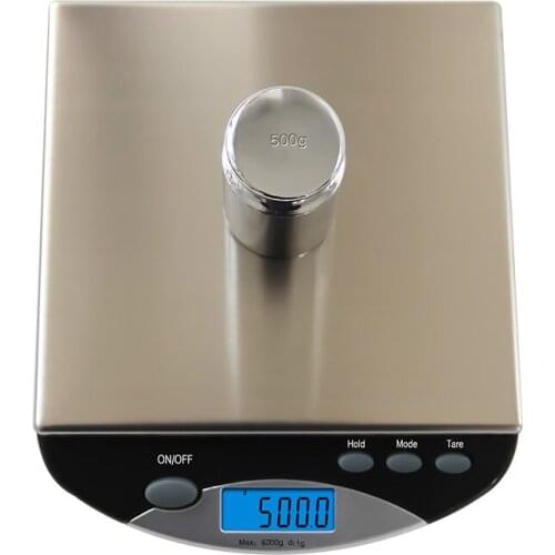 LED Display 6kg x 1g Portable Digital Food Kitchen Scale Stainless Steel Weighing Food Scale Cooking Tools Balance