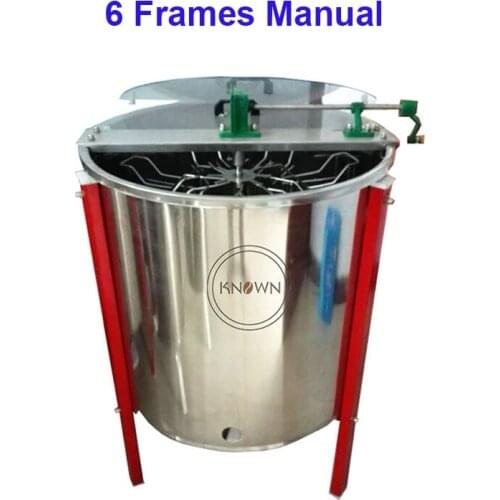 Manual Radial Honey Extractor Beekeeping Equipment Honey Extracting Machine with Different Frames Option