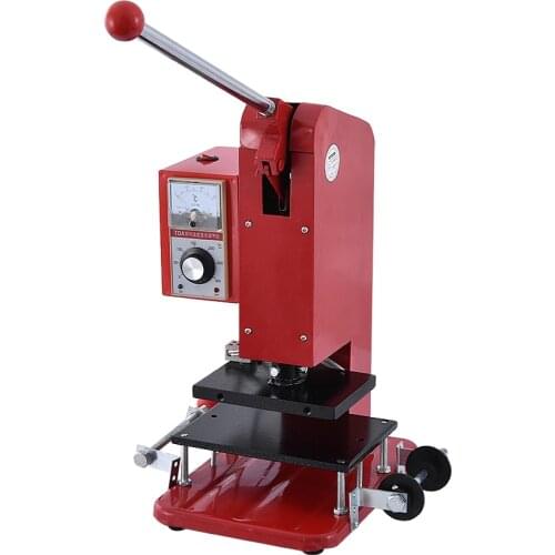 Mini 150 Manual Operating Hot Foil Stamping Machines Tipper Machine