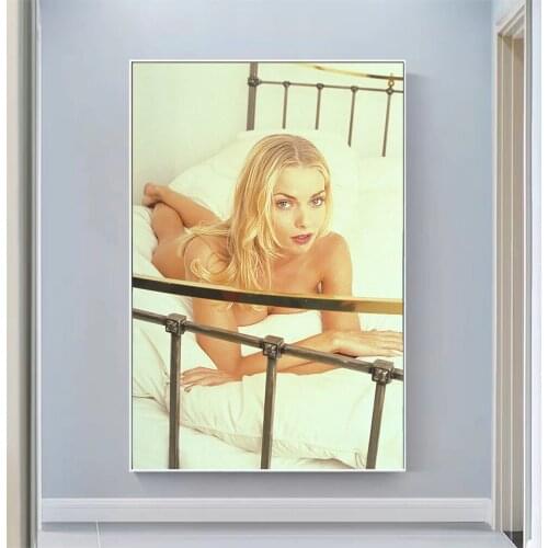 Silk Cloth Wall Poster Jaime Pressly Sexy Model Star Art Home Decoration Gift
