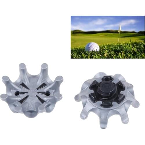 Golf Spikes Pins Turn Fast Twist Shoe Spikes Durable Replacement Set Ultra Thin Cleats Pins golf shoes Parts