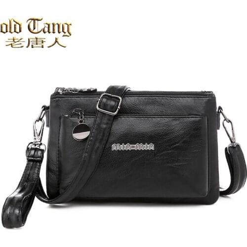 OLD TANG Fashion Casual Shoulder Bags for Women 2020 Multi-pocket Zipper Bag Luxury Handbags Women Crossbody Bags