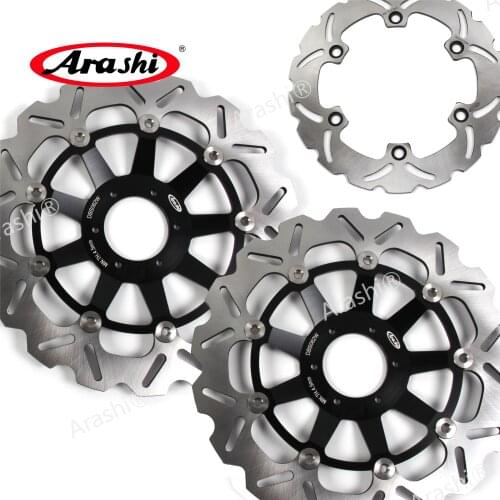 ARASHI Brake Disc For HONDA X ELEVEN 1100 2000 20001 2002 2003 X1100 ELEVEN Front Rear Brake Rotor CBR1100XX 1997-2007