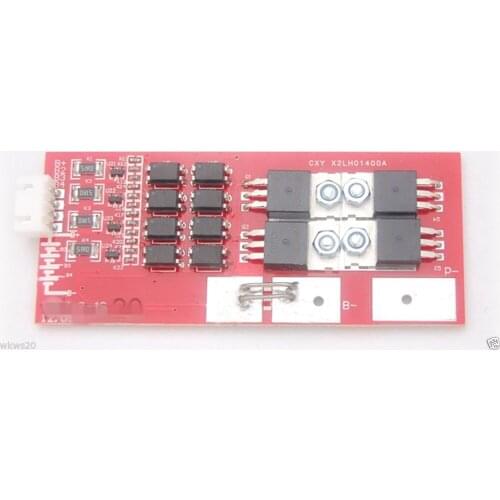 NEW 1PC 4 cells 20A w/balancing Li-ion Lithium 18650 Battery In Out Protection PCB 16.8V