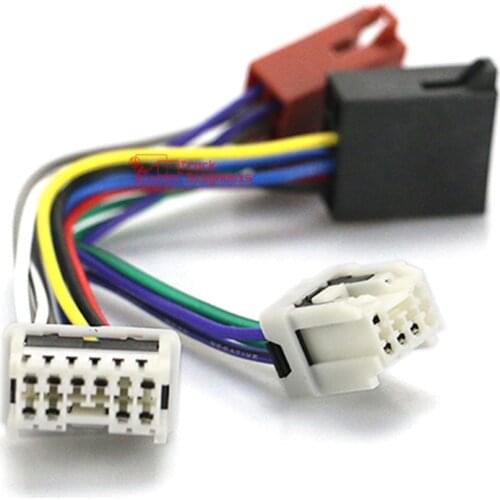 12-121 ISO Radio Adapter for SUBARU for RENAULT Traffic Wiring Harness Connector Lead Loom Cable Plug Adaptor Stereo