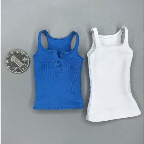 2PC 1/6 Scale Soldier Policewoman Tops Model for 12" Figure