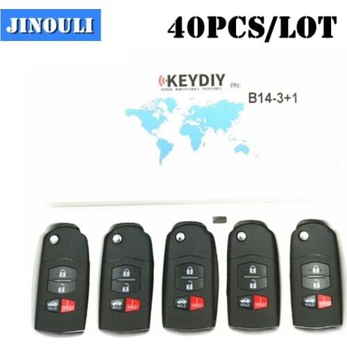 40pcs/lot DHL Free Universal Remote B-Series for KD900 KD900+,RGG200 ,B14-3+1 B-Series Remote Control 3+1 Button Key M Style