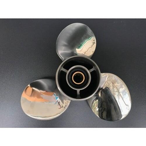 9 1/4 x10 for 9.9hp- 15hp Hidea propeller 4stroke 8 tooth hidea outboard boat motors stainless steel propeller