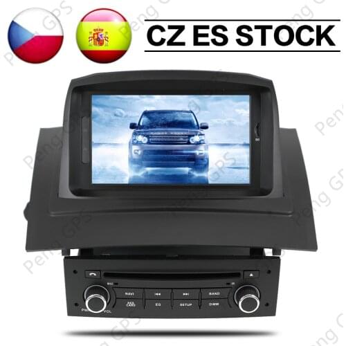 4GB IPS Android 9.0 Car Stereo DVD Multimedia For Renault Megane 2 Fluence 2002-2006 2008 Auto Radio GPS Navigation Audio Video