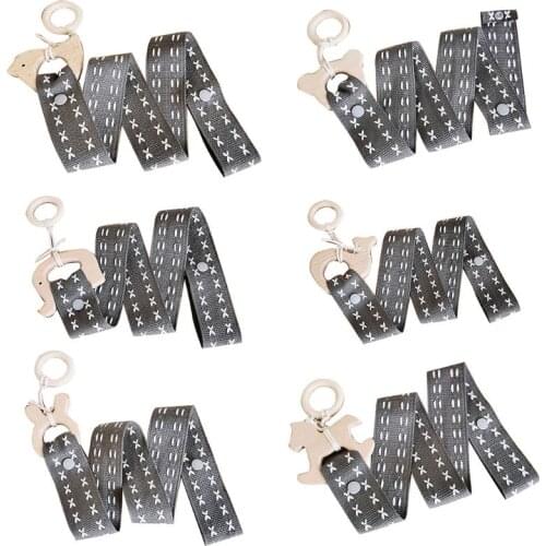 Wooden Animal Children Hair Clip Storage Belt Headband Barrettes Holder Hairpin Hanging Organizer Home Decor