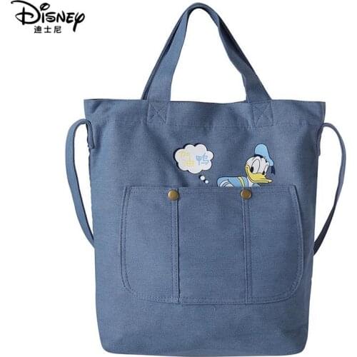 Disney Mickey Mouse Shoulder Bag Donald Duck Childrens Handbag 2020 New Fashion Minnie Cartoon Cute Shopping Bag Daisy Gift