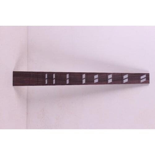 2pcs Guitar Fretboard 24.75 inch 628mm Fingerboard Fretless Guitar parts nice inlaid rose wood #51