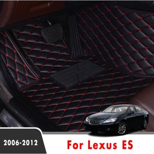 Car Floor Mats For Lexus ES ES350 ES240 2012 2011 2010 2009 2008 2007 2006 Car Carpets Rugs Custom Auto Accessories Interior