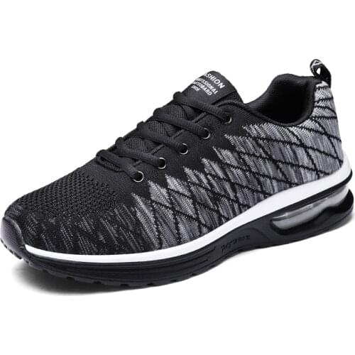 Fashion Sneakers Mens Running Shoes Portable Breathable Sport Shoes Plus Size Sneakers Comfortable Walking Jogging Casual Shoes