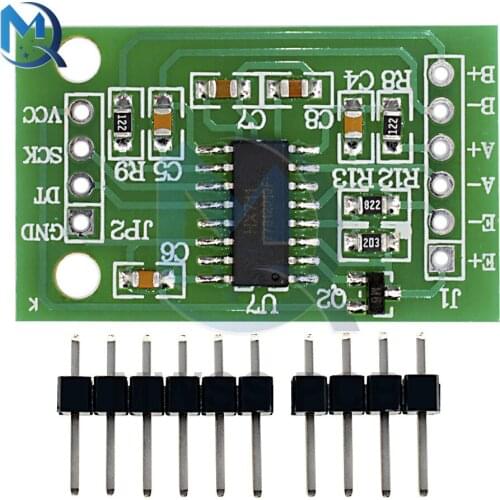 HX711 Load Cell Module AD Module Electronic Scale Weighing Pressure Sensor 2.6V 5.5V HX711 Load Cell Board 24 Bit Precision
