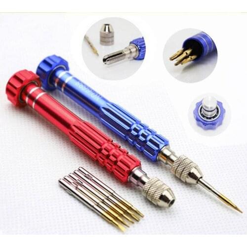 5 in 1 Alloy Screwdriver Disassemble Open Repair Tool Set for Cell Phones Electronic Devices