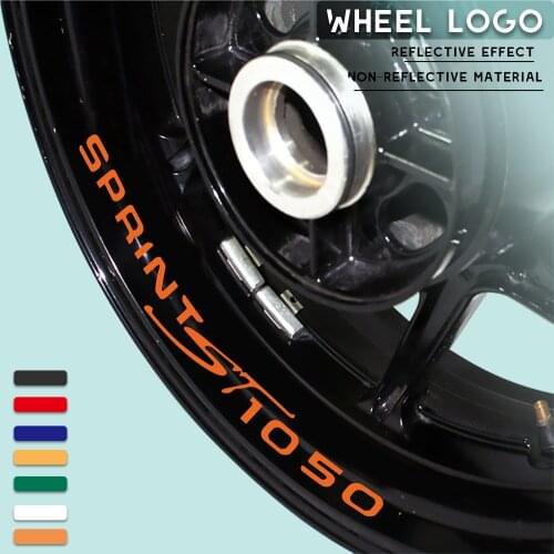 For TRUMPH SPRINT ST1050 Motorcycle Wheel Sticker Reflective Rim Stripe Tape Motorbike Decal Styling Stick