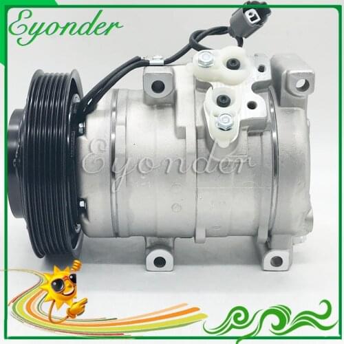 10S17C AC A/C Aircon Air Conditioning Compressor Cooling Pump PV6 for HONDA ACCORD 3.0L V6 GAS 03-07 38810-RDA-A01 4472204872