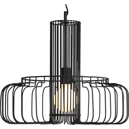 Nordic Style Loft Retro Pendant Light Fixture Vintage Industrial Lighting Hanging Lamp LED Restaurant Iron Luminaire Suspendu