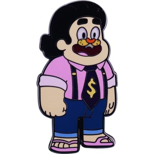 Presenting Tiger Millionaire Hard Enamel Pin From Cartoon Show Steven Universe