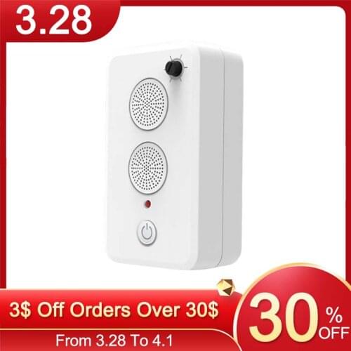 Ultrasonic Bark Stopper Outdoor Dog Repeller Shop Garage Anti-noise Puppy Barking Control Training Device Silencer Dog Repeller