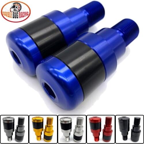 Motorcycle Universal Handlebar Grips Ends Bar Ends Caps Plug Slider For GSX-R125 GSX-R150 GSX-R250 GSX-R250 GSX-R300 GSX-R600