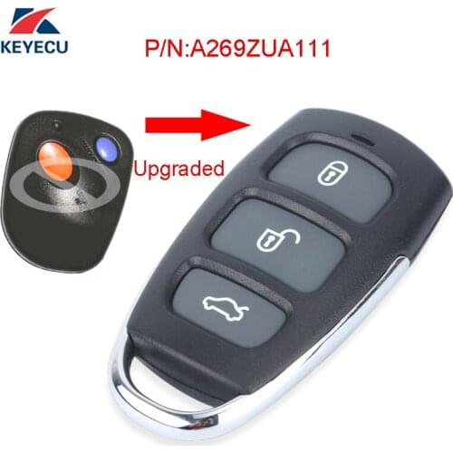 KEYECU Replacement Upgraded Remote Car Key Fob for Subaru Baja Forester Impreza Legacy Outback P/N: A269ZUA111