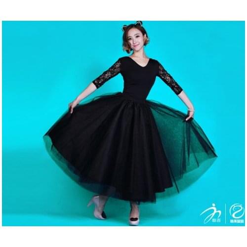 Female Modern Dancing Skirt Lady Belly Dance Training Skirt National Standard Dance Practice Costumes 8 Colors B-6826