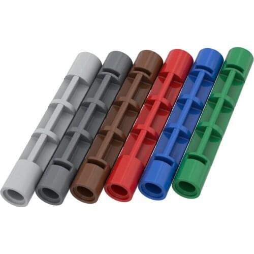 BuildMOC Compatible Assembles Particles 40244 pillar Building Blocks Parts DIY Educational Tech Parts Toys