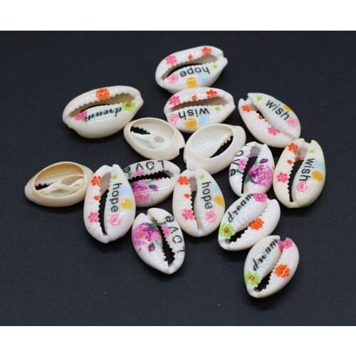 10pcs/lot Natural Conch Shape Shell Beads Fashion Shell Small Accessories for Making Jewerly Accessories 14x18-16x20mm